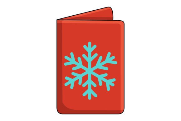Christmas Book Cover Vector Illustrations for Branding