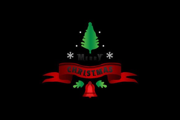 Christmas Lettering Badge Illustrations for Sellers