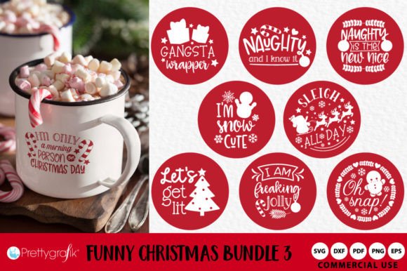 Funny Christmas SVG Vol. 3: Fresh Illustrations