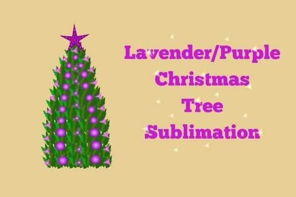 Lavender Purple Christmas Tree Sublima: A Designer's Review