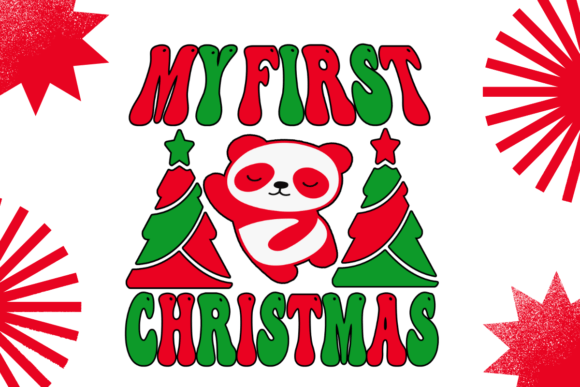 My First Christmas - Panda: A Charming Illustrations Asset
