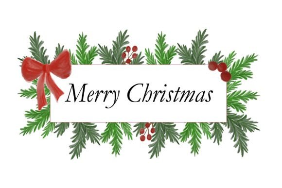 Reviewing Illustration of Christmas Greeting Card for Sellers